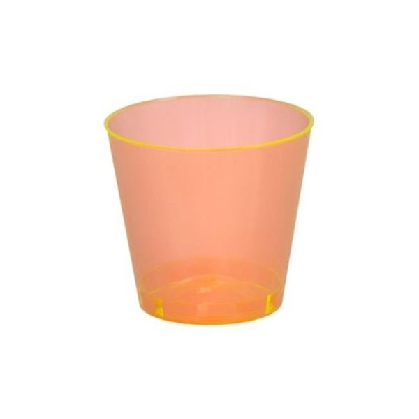 Fineline Settings Fineline Settings 401-ORG Orange 1 Oz. Shot Glass 401-ORG